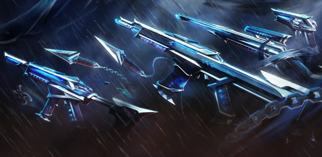 Best Valorant Gun Skin For Each Weapon 2024 Ranked 7 best valorant skin Kuronami