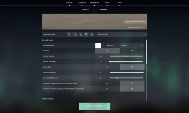 How To Change Crosshair in Valorant