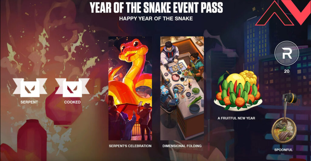 valorant chinese new year pass year of the snake