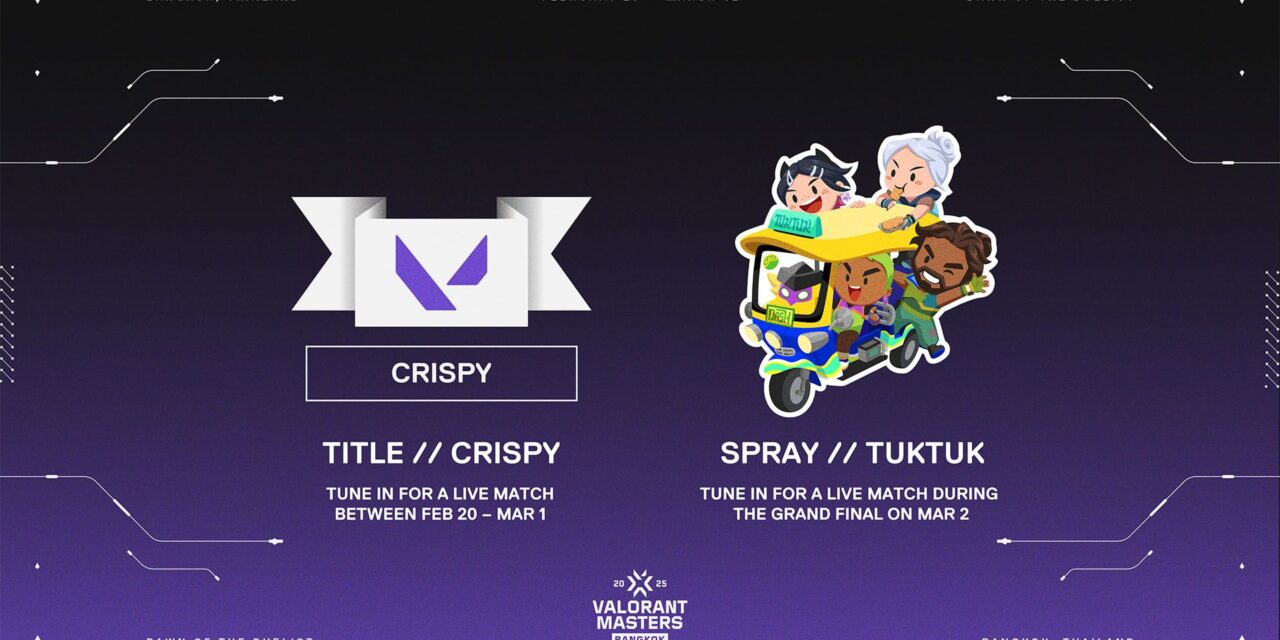 How to Get the Free Crispy Title in Valorant  Masters Bangkok Drops | AllValorant.gg