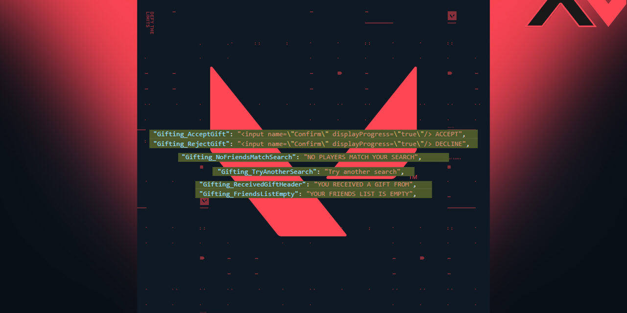 VALORANT Patch 10.02 Introduces New Gifting Feature Texts In The Files | AllValorant.gg