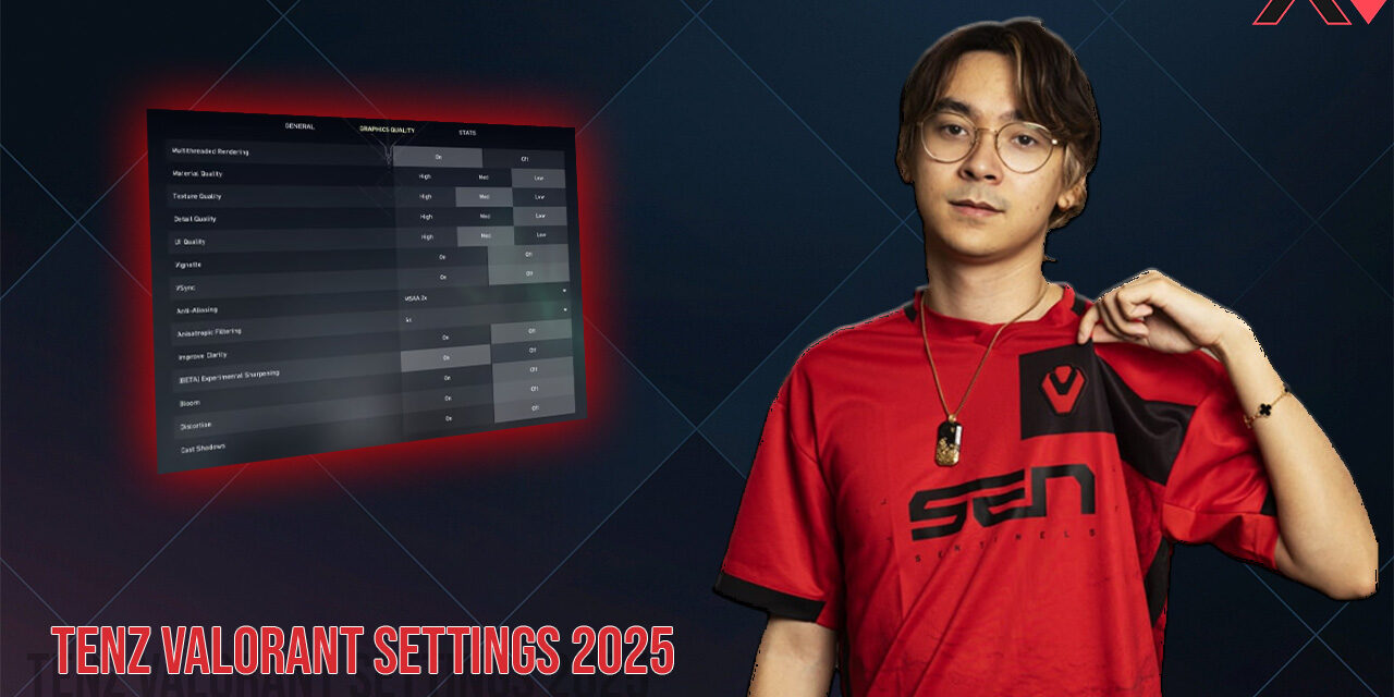 TenZ’s Valorant Settings 2025  Crosshair, Sensitivity, and Setup | AllValorant.gg