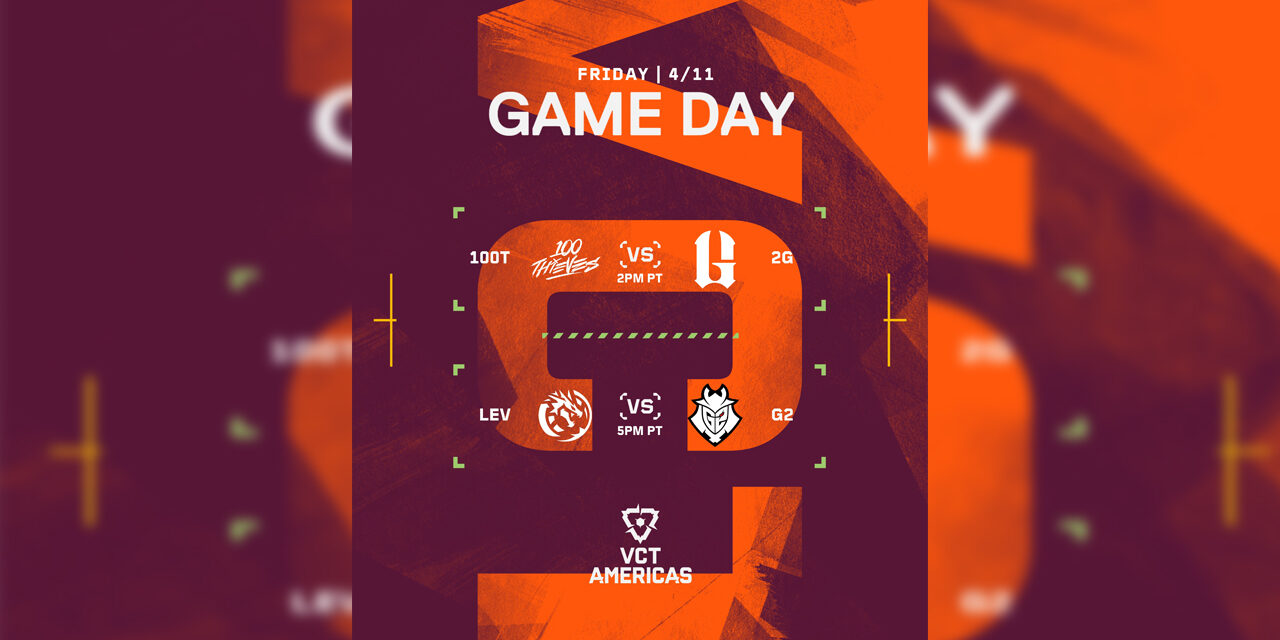 VCT Americas Week 4 Match Day: 100T vs 2G, Leviat¡n vs G2 | AllValorant.gg