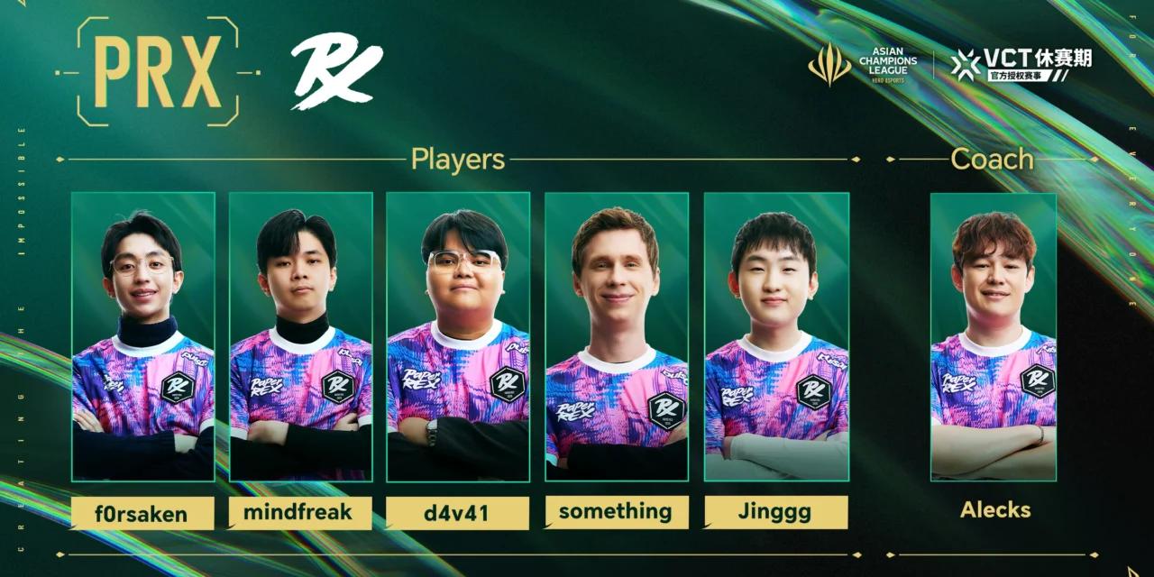 Paper Rex Confirmed for HERO Esports Asian Champions League With mindfreak in the Lineup