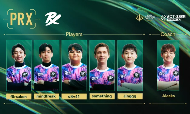Paper Rex Confirmed for HERO Esports Asian Champions League With mindfreak in the Lineup