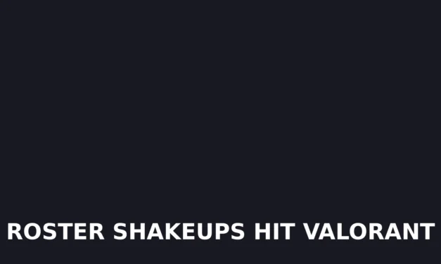 Major Roster Moves Brewing as Tier 2 Valorant Faces Uncertainty
