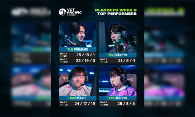 VCT Pacific Playoffs Week 2: Top Performers Steal the Spotlight!