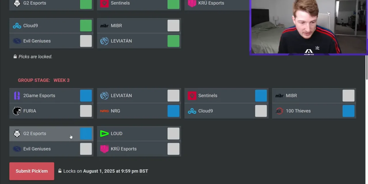 VCT Week Preview & Pick’ems: Who’s In, Who’s Out, and Who’s Just Done